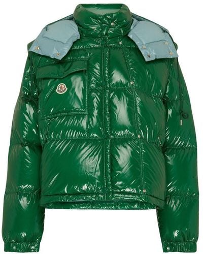 Moncler Karakorum Ripstop Puffer Jacket - Green
