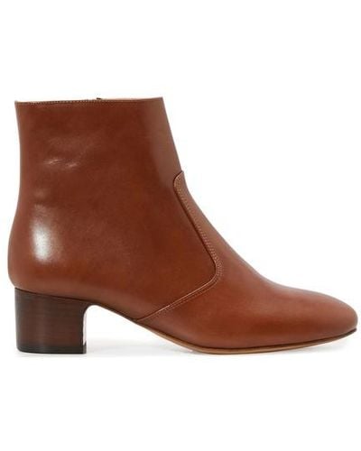 A.P.C. Joey Boots With Heels - Brown