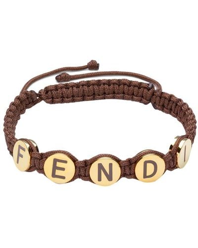 Fendi Graphy Bracelet - Brown