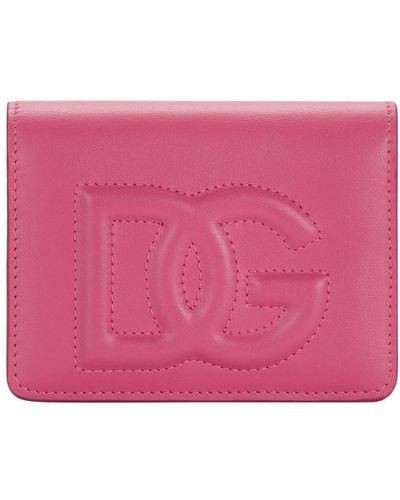 Dolce & Gabbana Dg Logo Continental Wallet - Pink