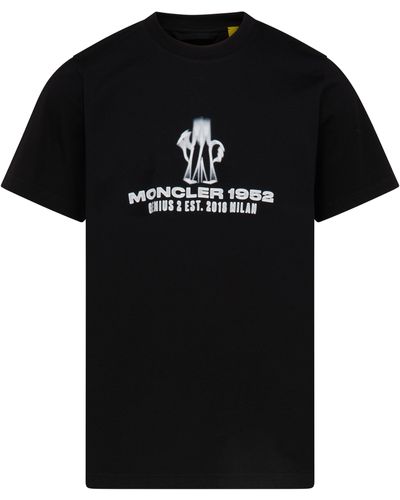 Moncler Genius 2 Moncler 1952 - T-shirt - Noir
