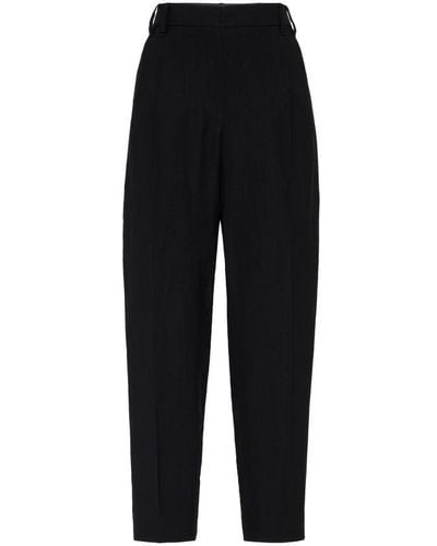 Brunello Cucinelli Slouchy Trousers - Black