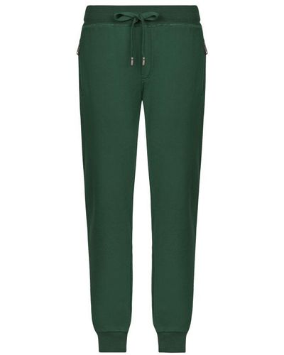 Dolce & Gabbana Drawstring Track Trousers - Green