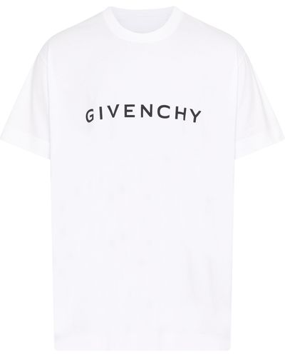 Givenchy T-shirt oversize Archetype en coton - Blanc