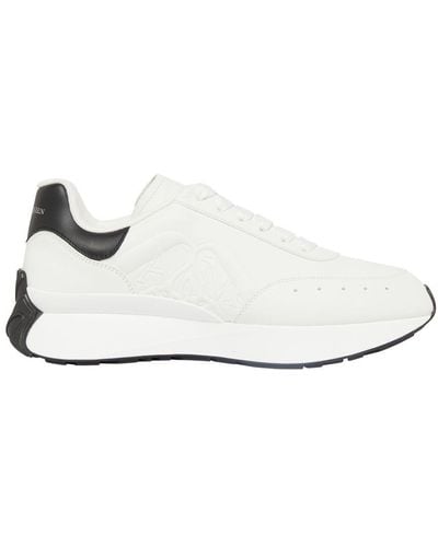 Alexander McQueen Sprint Runner Sneakers - White
