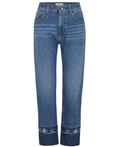 Chloé Straight Jeans - Blue