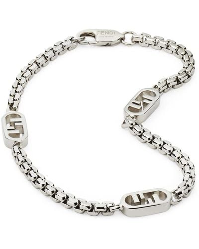 Fendi O’Lock Bracelet - Metallic