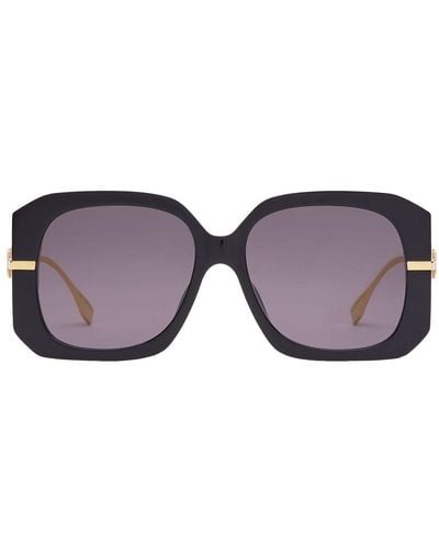 Fendi Graphy Sunglasses - Purple