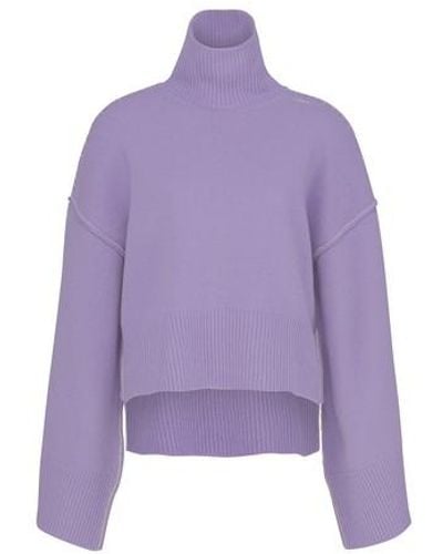 Marni Turtleneck Sweater - Purple