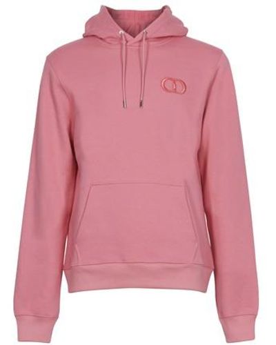 Dior Christian Rose Pink 'cd Icon' Hoodie