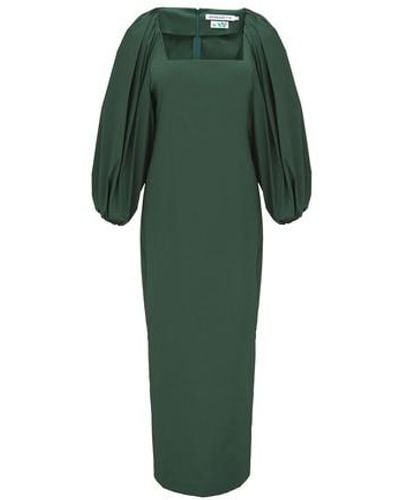 BERNADETTE Ava Long Dress - Green