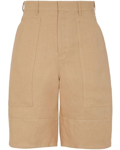 Fendi Shorts > casual shorts - Neutre