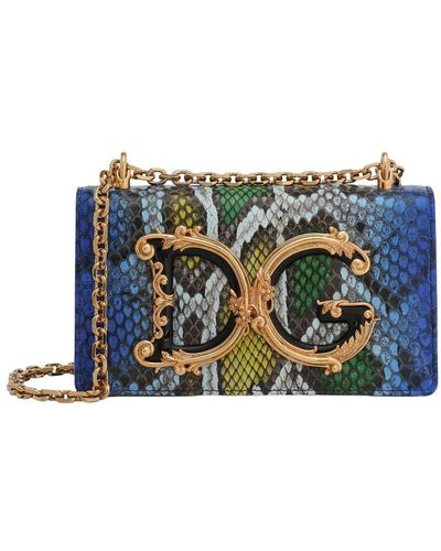Dolce & Gabbana Dg Girls Phone Bag - Blue