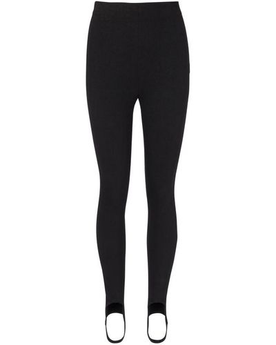 Balmain Stretch Grain De Poudre Skinny-fit Pants - Black