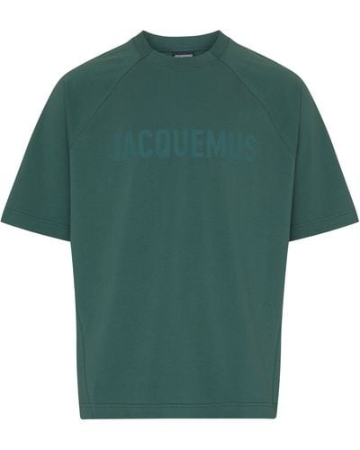 Jacquemus T-Shirt Typo - Grün