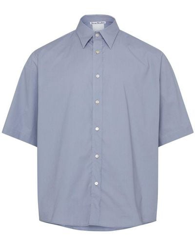 Acne Studios Short-sleeve Shirt - Blue