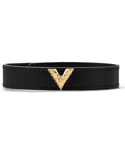 Louis Vuitton Essential V Ultimate Armband - Schwarz