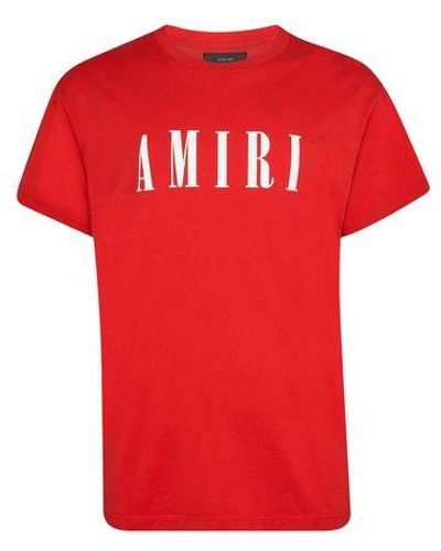 Amiri Logo T-shirt - Red