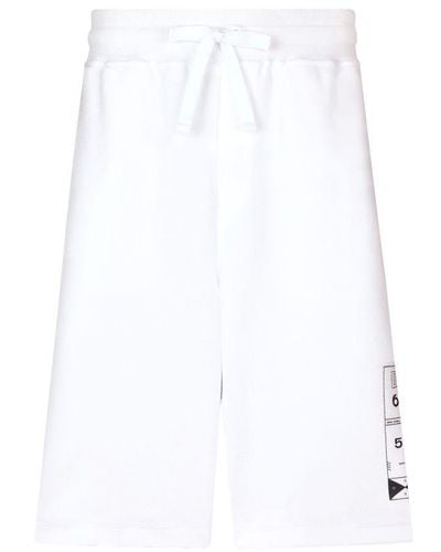 Dolce & Gabbana Jogging Shorts - White