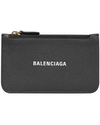 Balenciaga cash large long discount coin and card holder