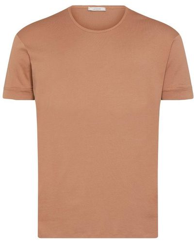 Lemaire Short-Sleeved T-Shirt - Brown