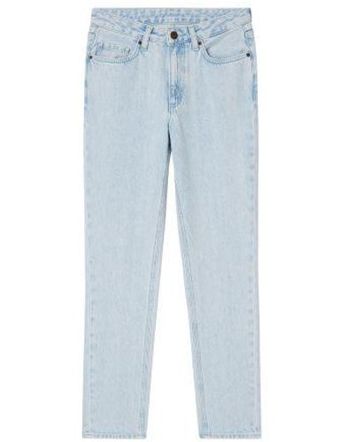 American Vintage Joybird Fitted Jeans - Blue