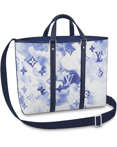 Louis Vuitton Sac New Tote GM - Bleu