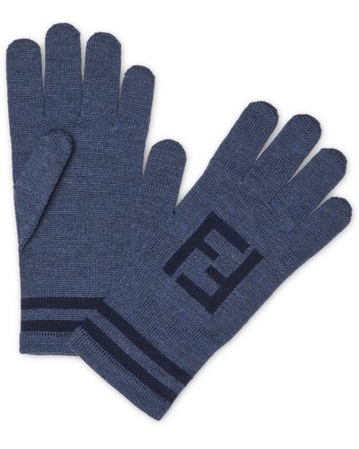 Fendi Handschuhe - Blau