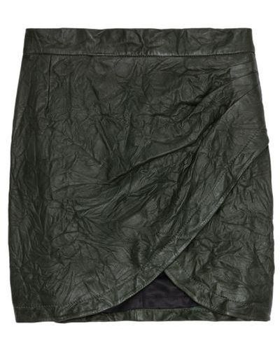 Zadig & Voltaire Julipe Skirt Crinkled Leather - Green