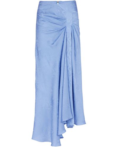 Balmain Skirts > maxi skirts - Bleu