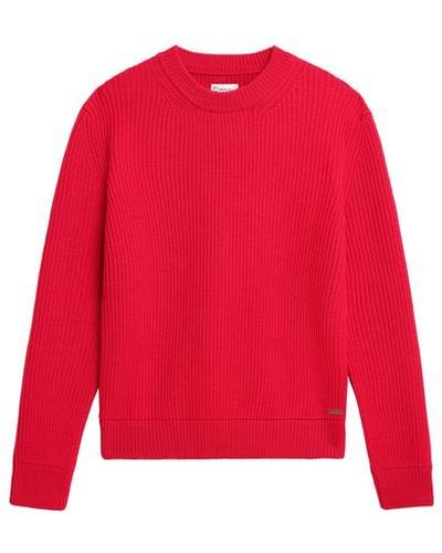 Woolrich Merino Wool Crewneck Sweater - Red