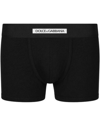 Dolce & Gabbana Regular-Fit Boxers - Black
