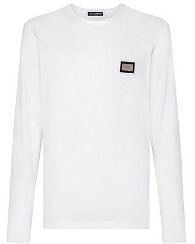 Dolce & Gabbana Long-sleeve t-shirts for Men | Online Sale up to 80% off |  Lyst