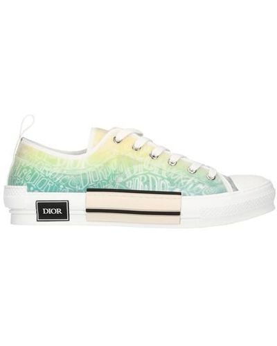 Dior B23 Low-top Sneaker And Shawn - Green