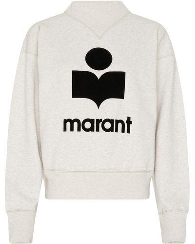 Isabel Marant Sweatshirt Moby - Blanc