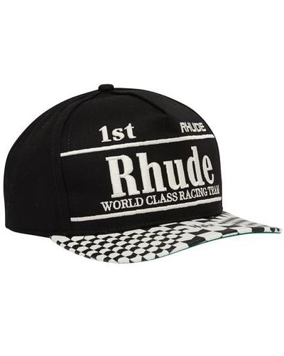 RHUDE PODIUM HAT / BLK | dako.ind.br