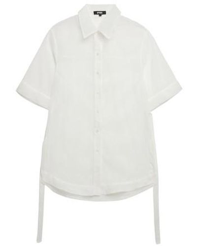 Apparis Tana Short Sleeved Shirt - White