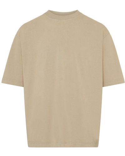 Acne Studios Short-Sleeved T-Shirt - Natural