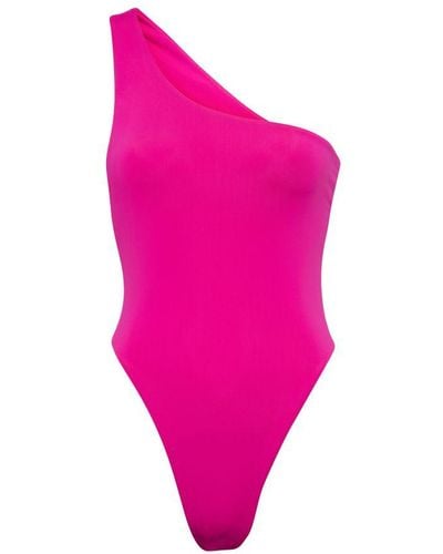 Louisa Ballou Plounge One Piece Swimsuit - Pink