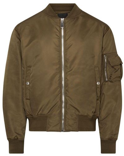 Givenchy Bomber With Pocket - Green