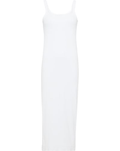 Chloé Langes Kleid mit Trägern - Weiß