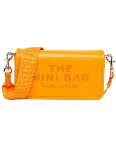 Marc Jacobs The Leather Mini Bag - Orange