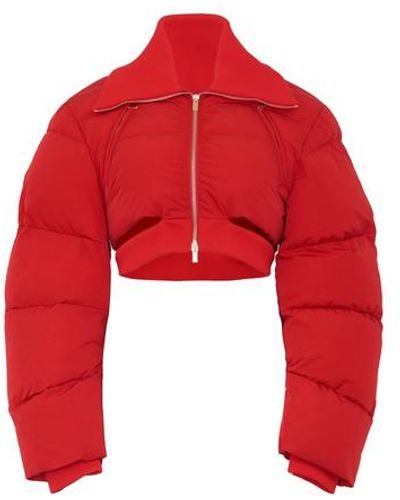 Jacquemus Pralù Puffer Jacket - Red