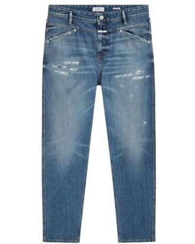 Closed X-lent Tapered Jeans - Blue