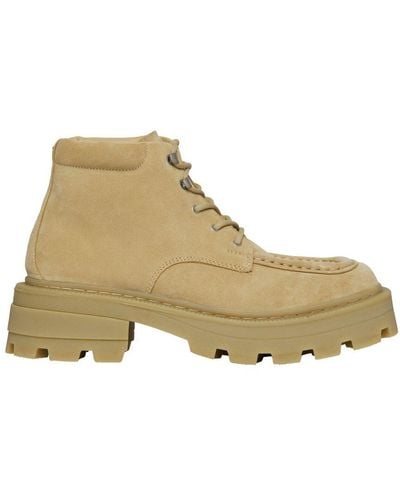 Eytys Tribeca Laced Boots - Natural