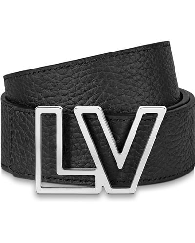 Louis Vuitton Ceinture LV Monument Outline 35 mm réversible - Noir