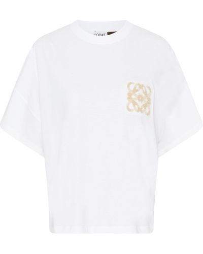 Loewe Boxy T-Shirt - Weiß