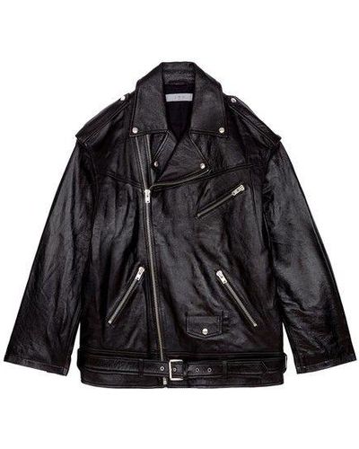 IRO Odin Leather Jacket - Black