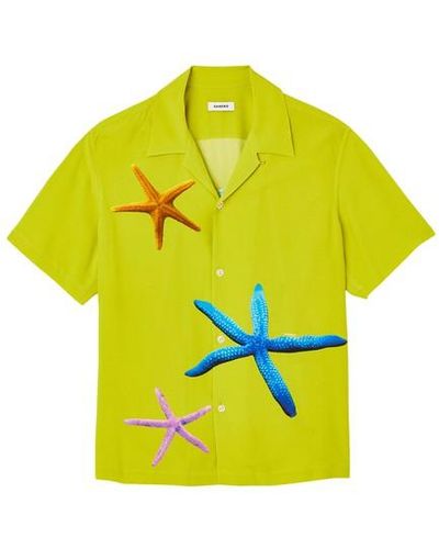 Sandro Starfish Shirt - Yellow