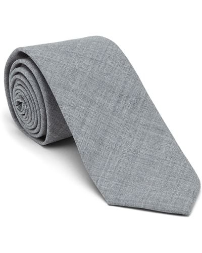 Brunello Cucinelli Krawatte aus Wolle - Grau